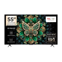 Tcl 55C6K 4K Ultra Hd 55" 140 Ekran Uydu Alıcılı Google Smart Miniled Tv