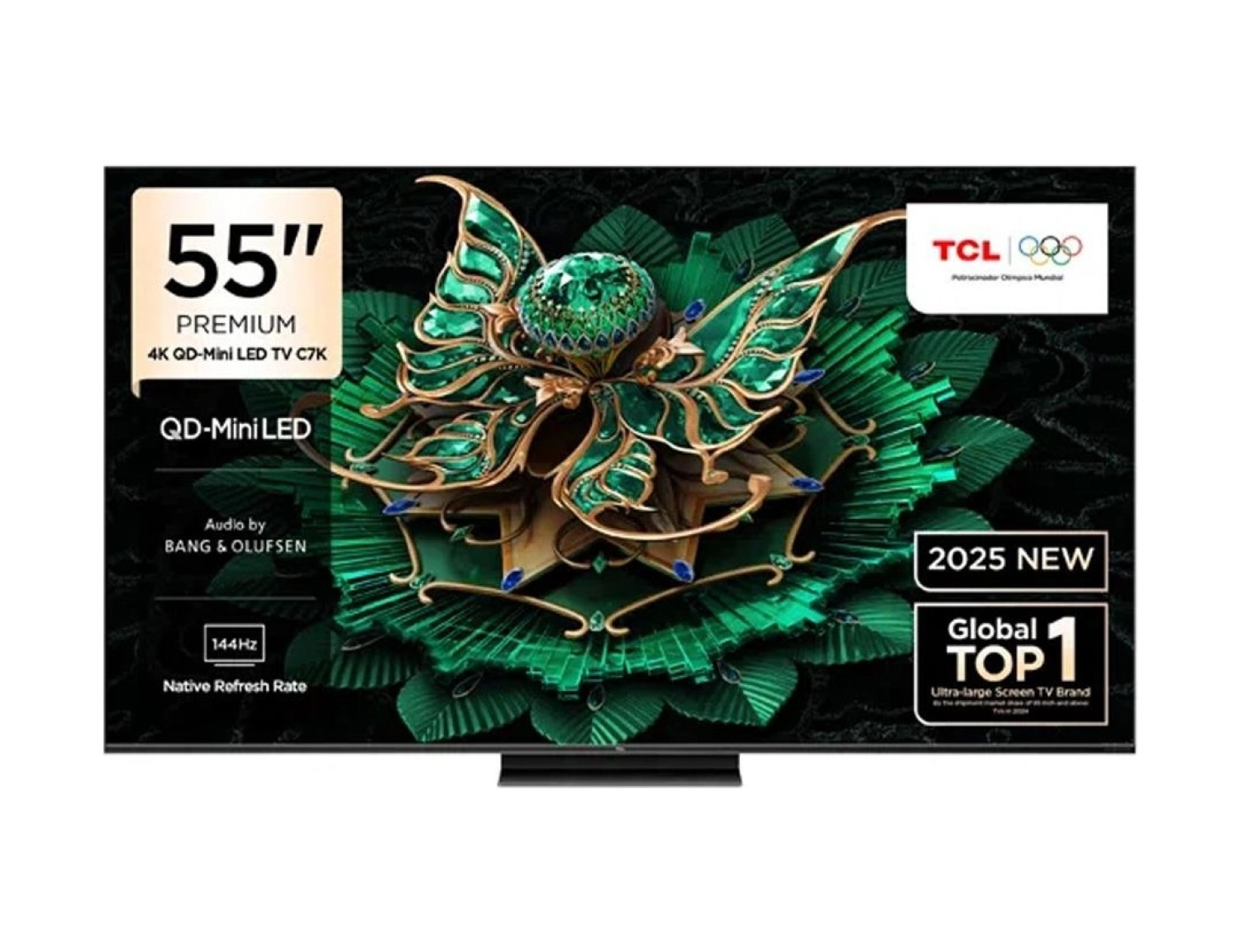 Tcl 55C7K 55'' 139 Ekran Uydu Alıcılı 4K Ultra Hd Google Qd Miniled Tv ürün görseli