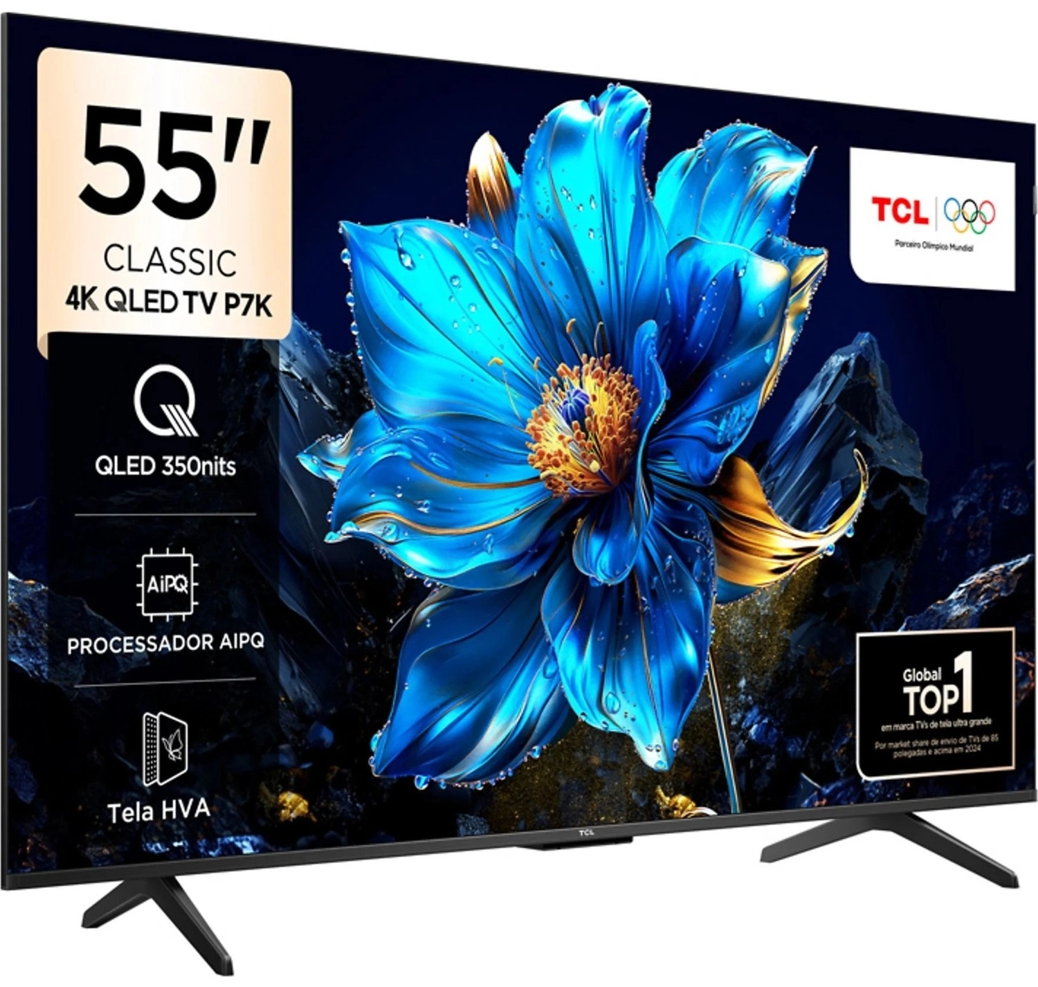 Tcl 55P7K 4K Ultra Hd 55" 140 Ekran Uydu Alıcılı Google Smart Qled Tv - Görsel 2