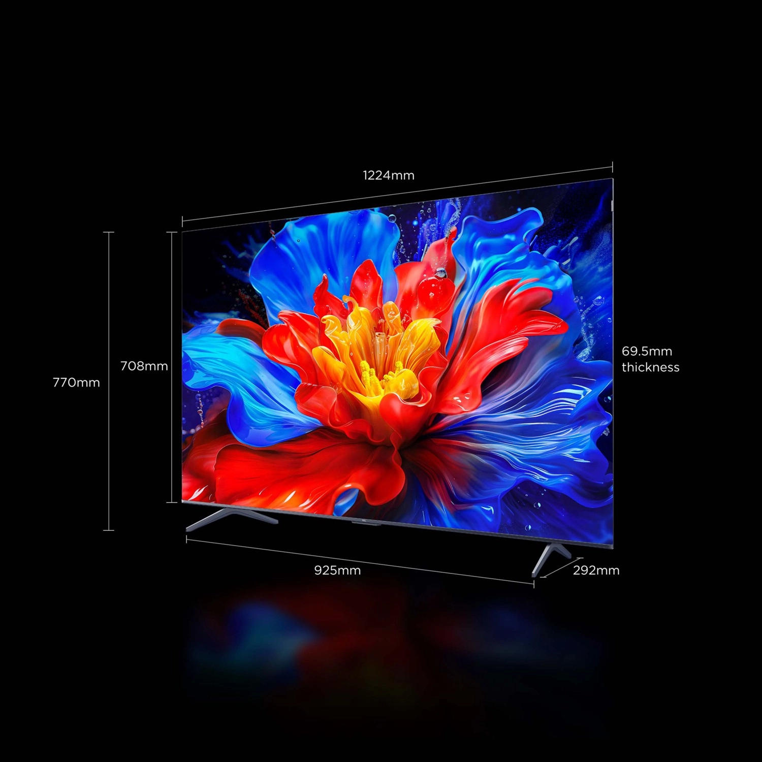 Tcl 55T8C 55" 139 Ekran Uydu Alıcılı 4K Ultra Hd Qled Google Tv - Görsel 13
