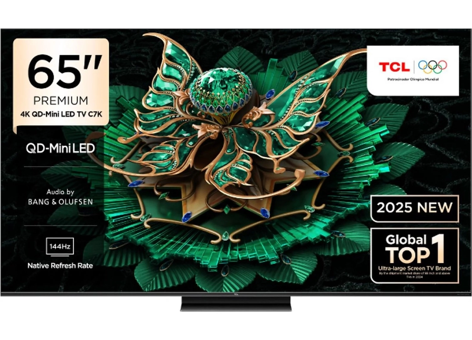 Tcl 65C7K 65'' 165 Ekran Uydu Alıcılı 4K Ultra Hd Miniled Google Tv ürün görseli