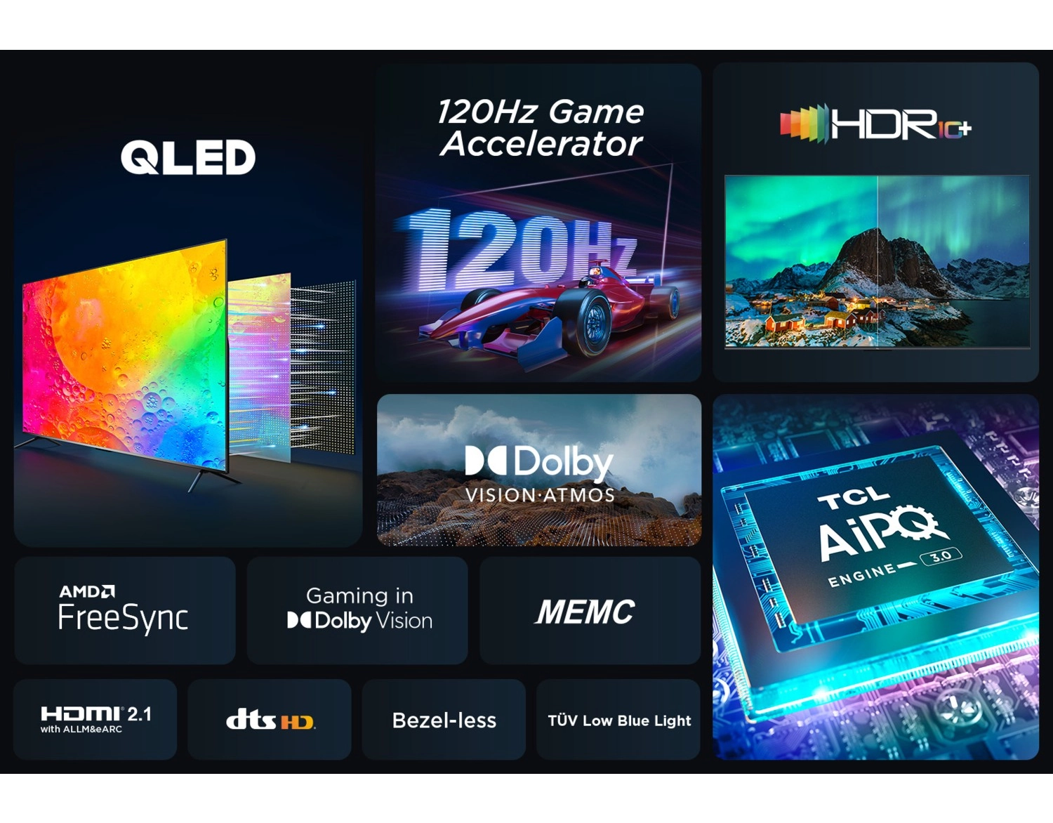 Tcl 65T8B 4K Ultra Hd 65" 165 Ekran Uydu Alıcılı Google Smart Qled Tv - Görsel 4