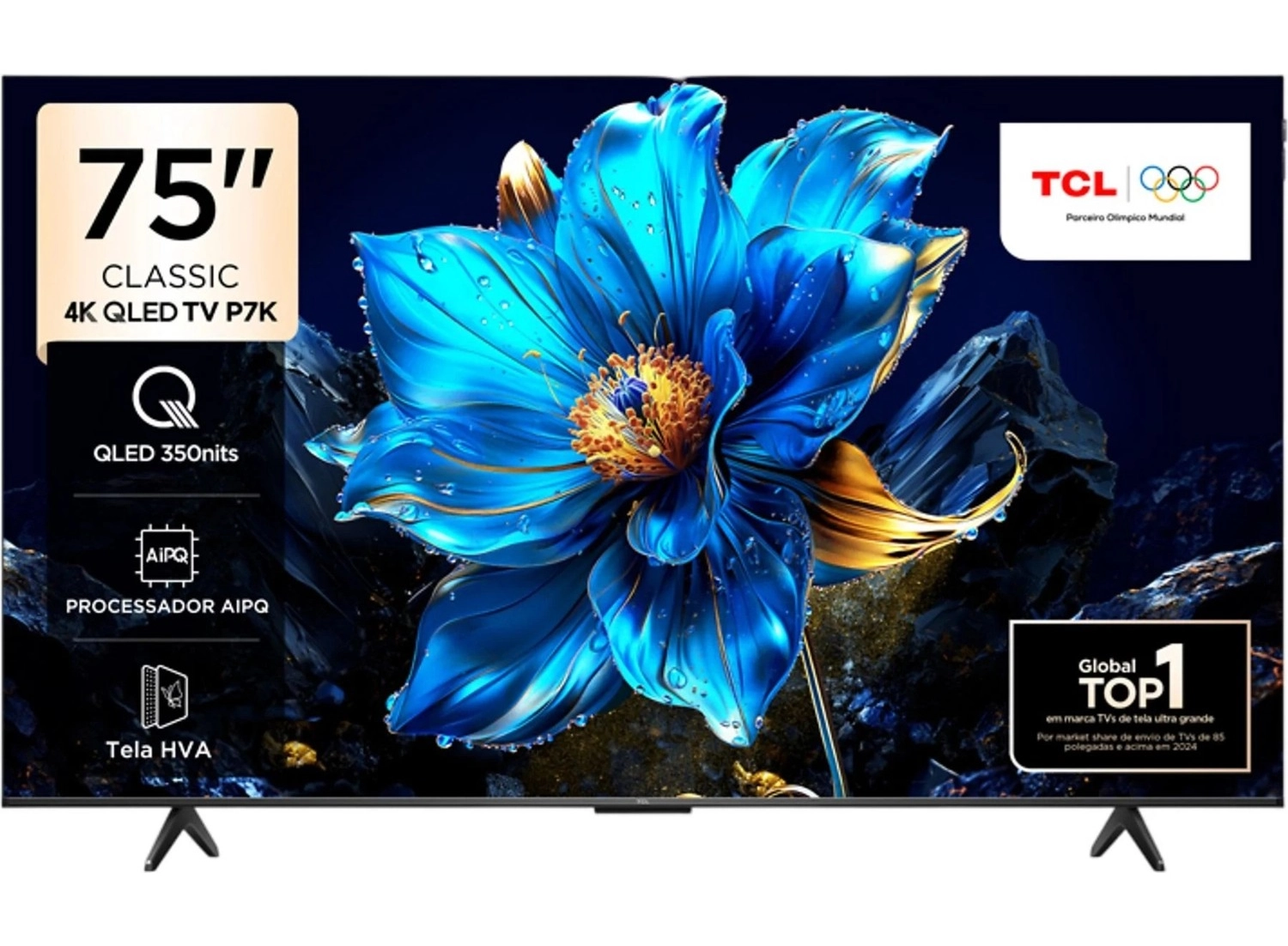 Tcl 75P7K 4K Ultra Hd 75" 190 Ekran Uydu Alıcılı Google Smart Qled Tv ürün görseli