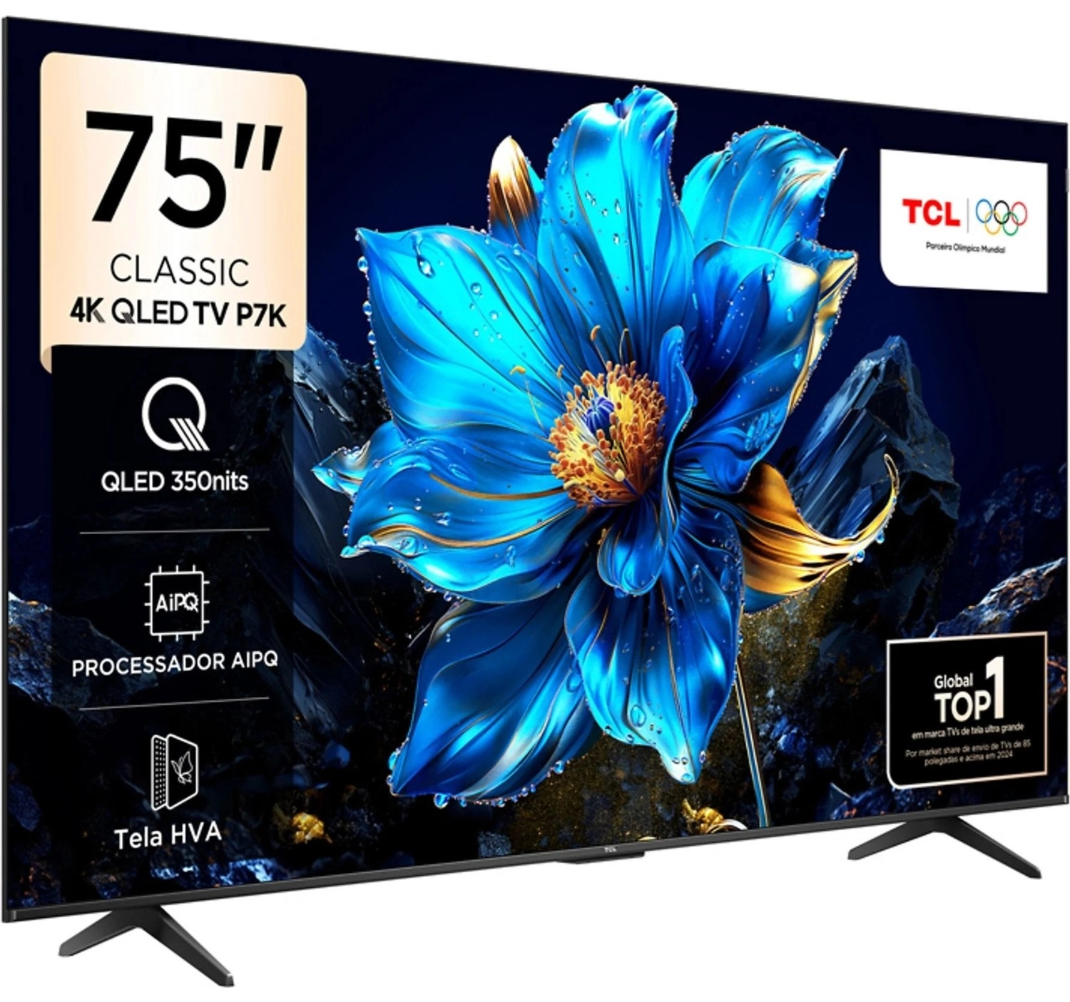 Tcl 75P7K 4K Ultra Hd 75" 190 Ekran Uydu Alıcılı Google Smart Qled Tv - Görsel 2
