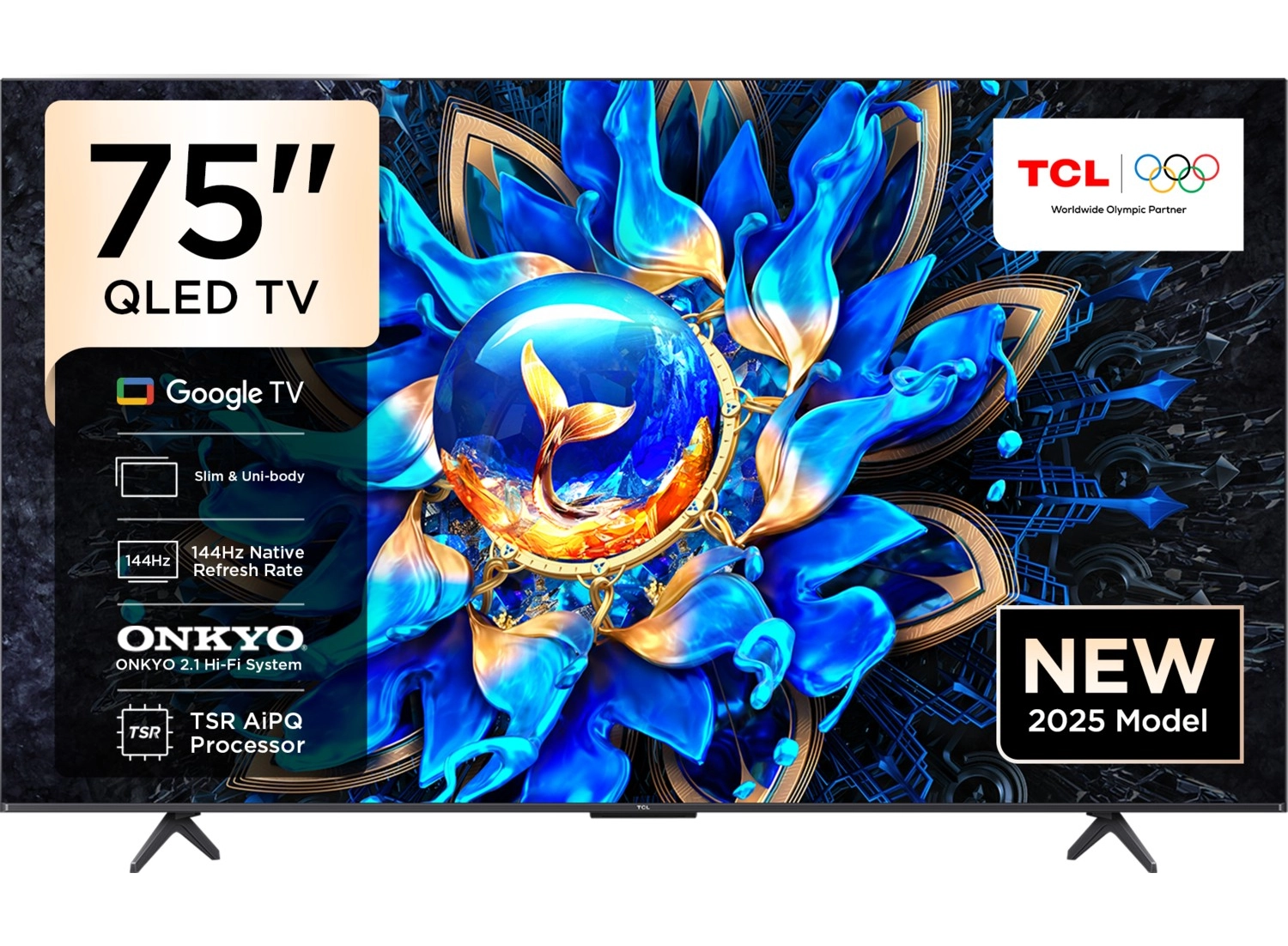 Tcl 75T8C 75" 190 Ekran Uydu Alıcılı 4K Ultra Hd Qled Google Tv - Görsel 10