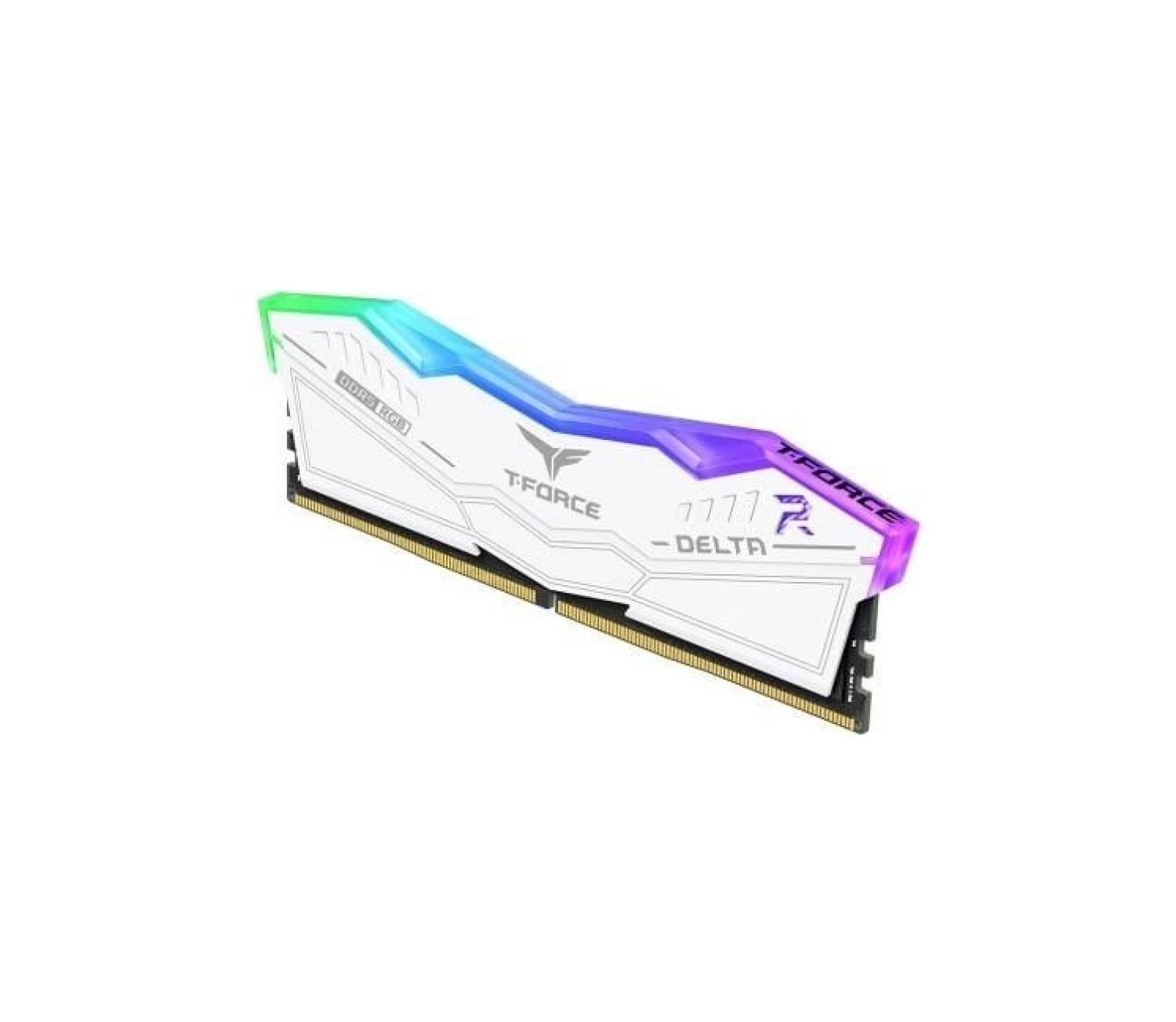 Team 32Gb (2X 16Gb) Ddr5 5600Mhz Cl38 Rgb Dual Kıt Pc Ram T-Force Delta Ff4D532G5600Hc38Gdc01 Beyaz - Görsel 4