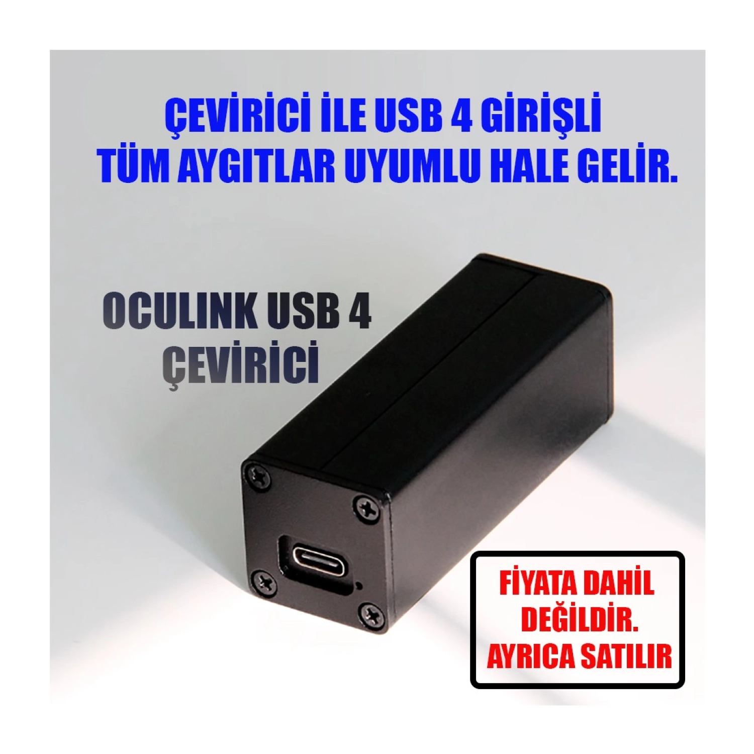 Techstorm Ocx 550W Güç Kaynaklı Oculınk Arayüzlü Kasa Tipi Harici Ekran Kartı Istasyonu - Görsel 5