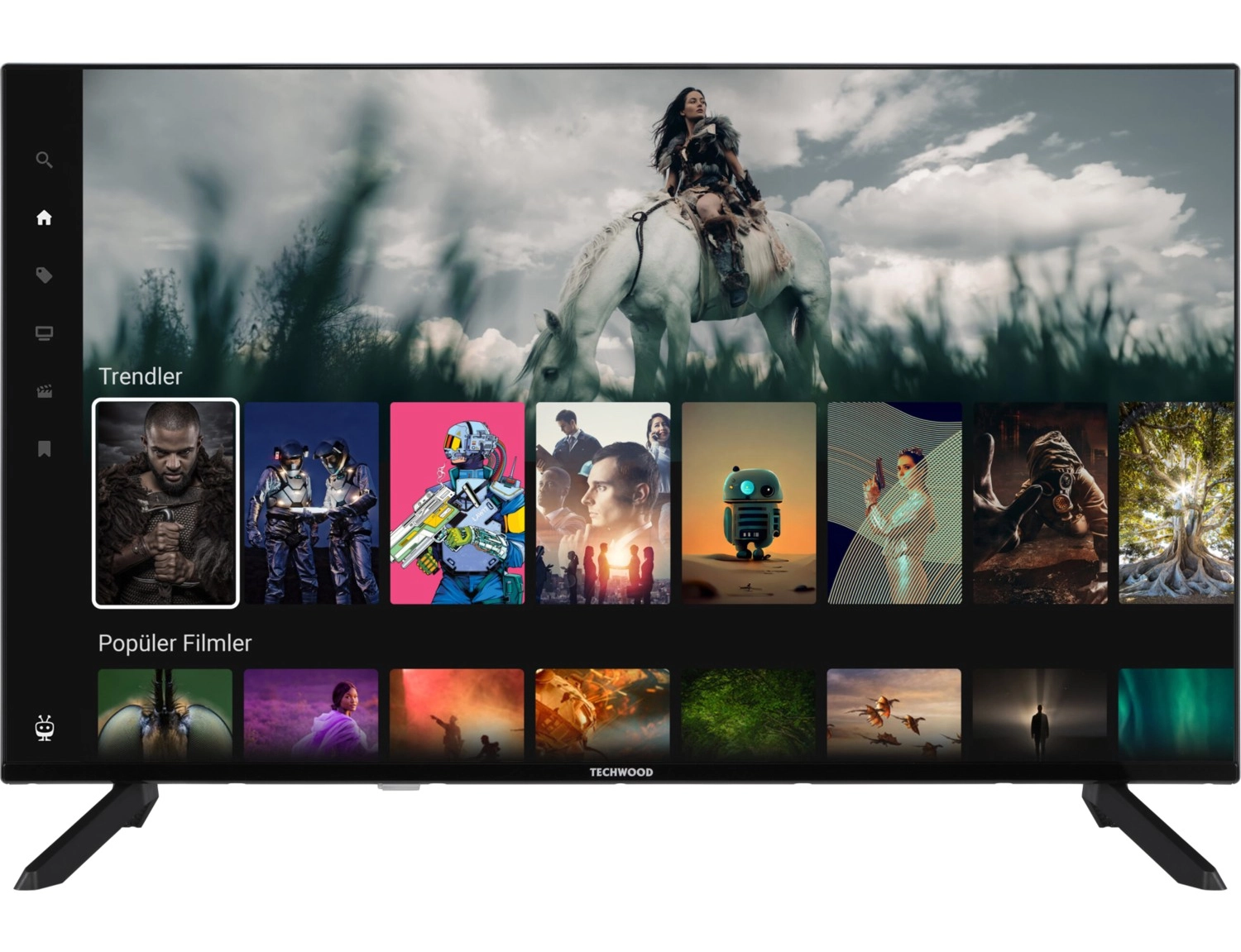 Techwood 43Tec900 4K Ultra Hd 43" 109 Ekran Uydu Alıcılı Smart Led Tv ürün görseli
