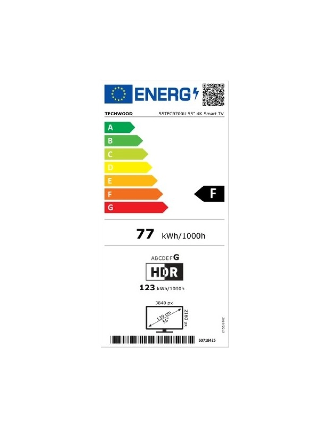 Techwood 55Tec9700U 55" 139 Ekran Dahili Uydu Alıcılı 4K Ultra Hd Smart Dled Tv - Görsel 4