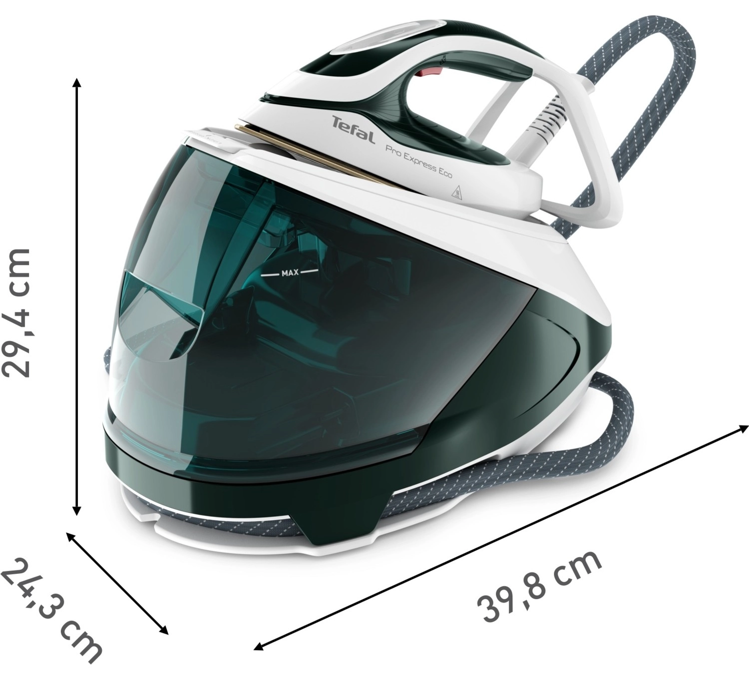 Tefal Gv9E2 Pro Express Eco 140 Gr Sürekli Ve 560 Gr Şok Buharlı 2200 Watt Buhar Kazanlı Ütü - Görsel 4