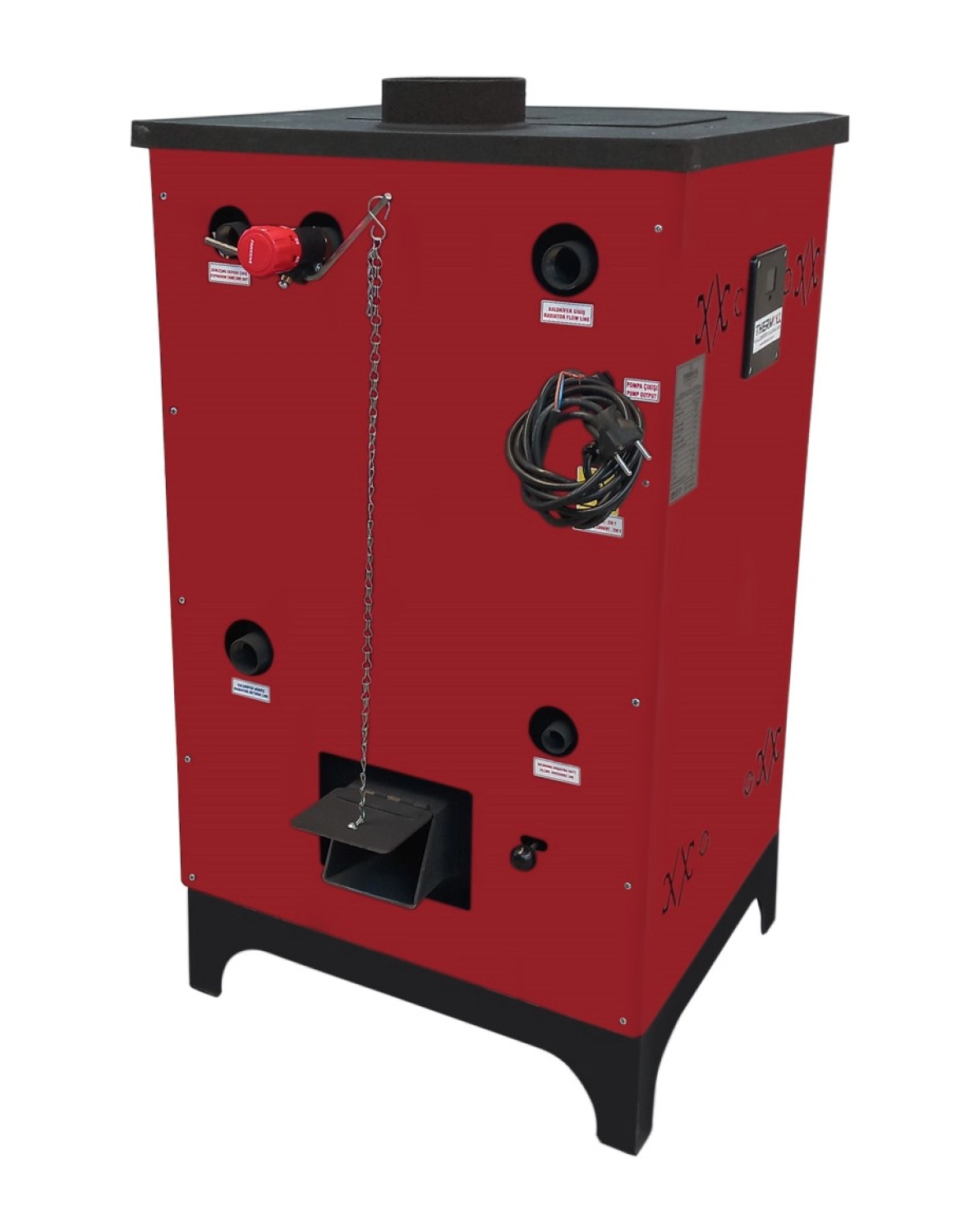 Thermall T-25 Mşk Mini Şömineli Kalorifer Kazanı 25.000 Kcal/H - 29,0 Kw - Görsel 3
