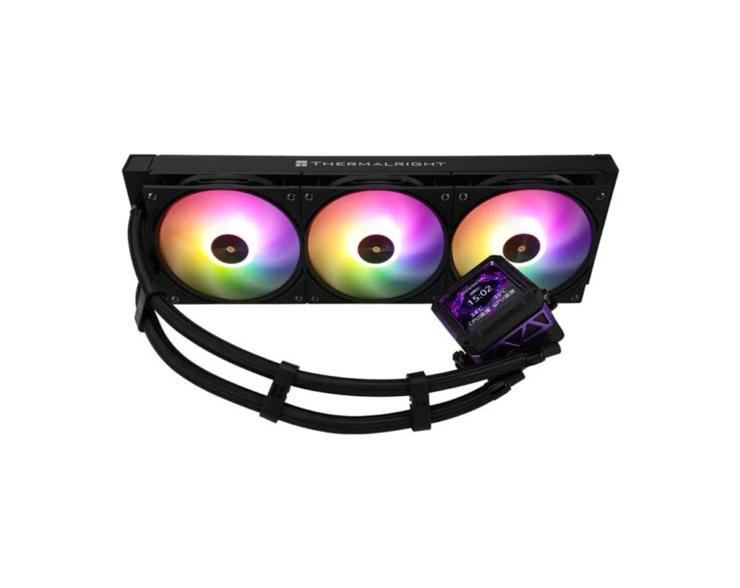 Thermalright Frozen Warframe Pro 360 Black Argb 360Mm Intel-Amd Uyumlu Siyah Işlemci Sıvı Soğutucu - Görsel 3