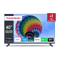 Thomson 40Qg4S14 40" 100 Ekran Uydu Alıcılı Full Hd Google Smart Qled Xs Tv