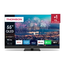 Thomson 55Qg6C14 4K Ultra Hd 55" 140 Ekran Uydu Alıcılı Google Smart Qled Tv