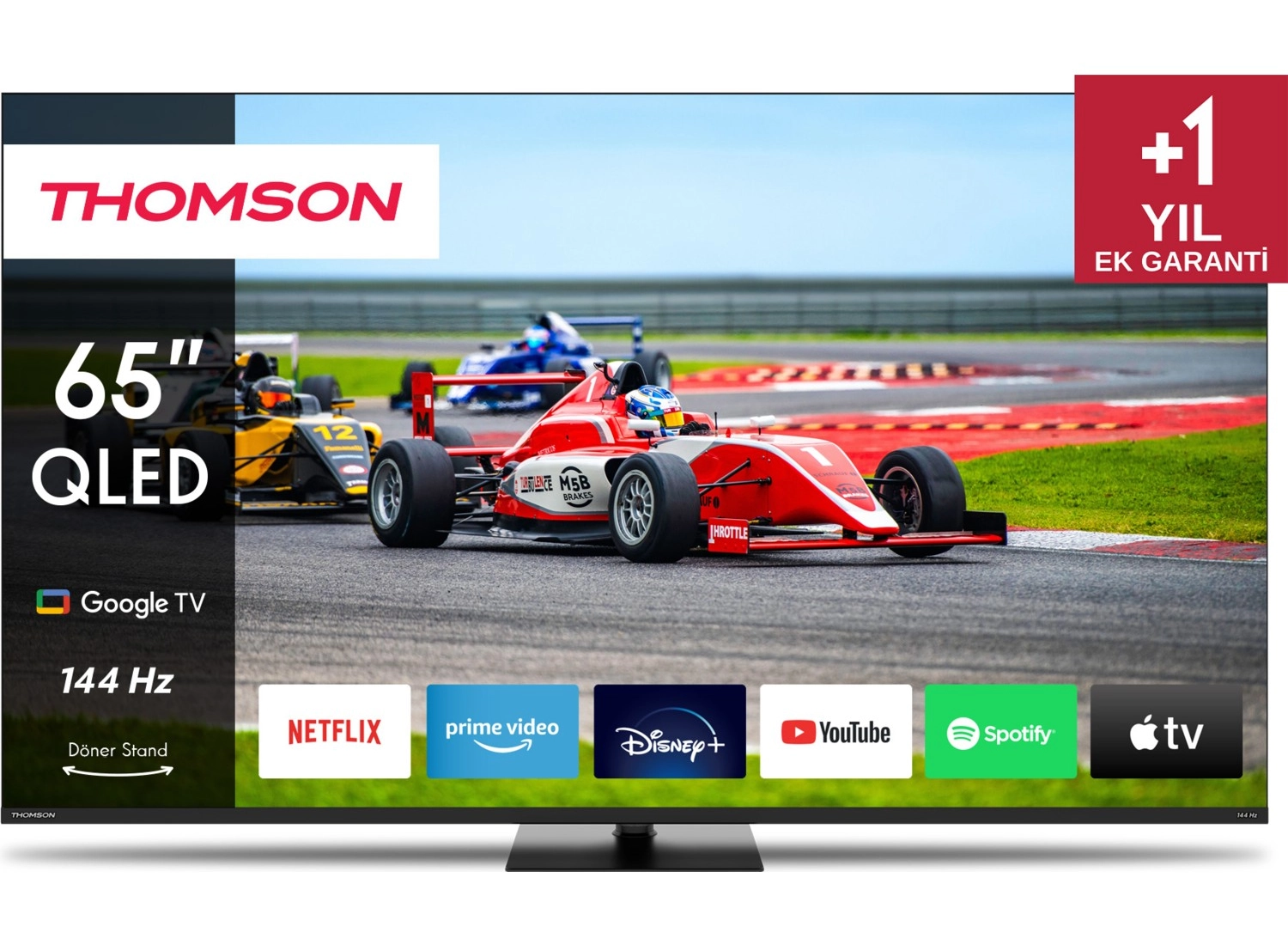 Thomson 65Qg7C14 4K Ultra Hd 65" 165 Ekran Uydu Alıcılı Google Smart Qled Tv ürün görseli