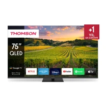 Thomson 75Qg5C14 4K Ultra Hd 75" 190 Ekran Uydu Alıcılı Google Smart Qled Tv
