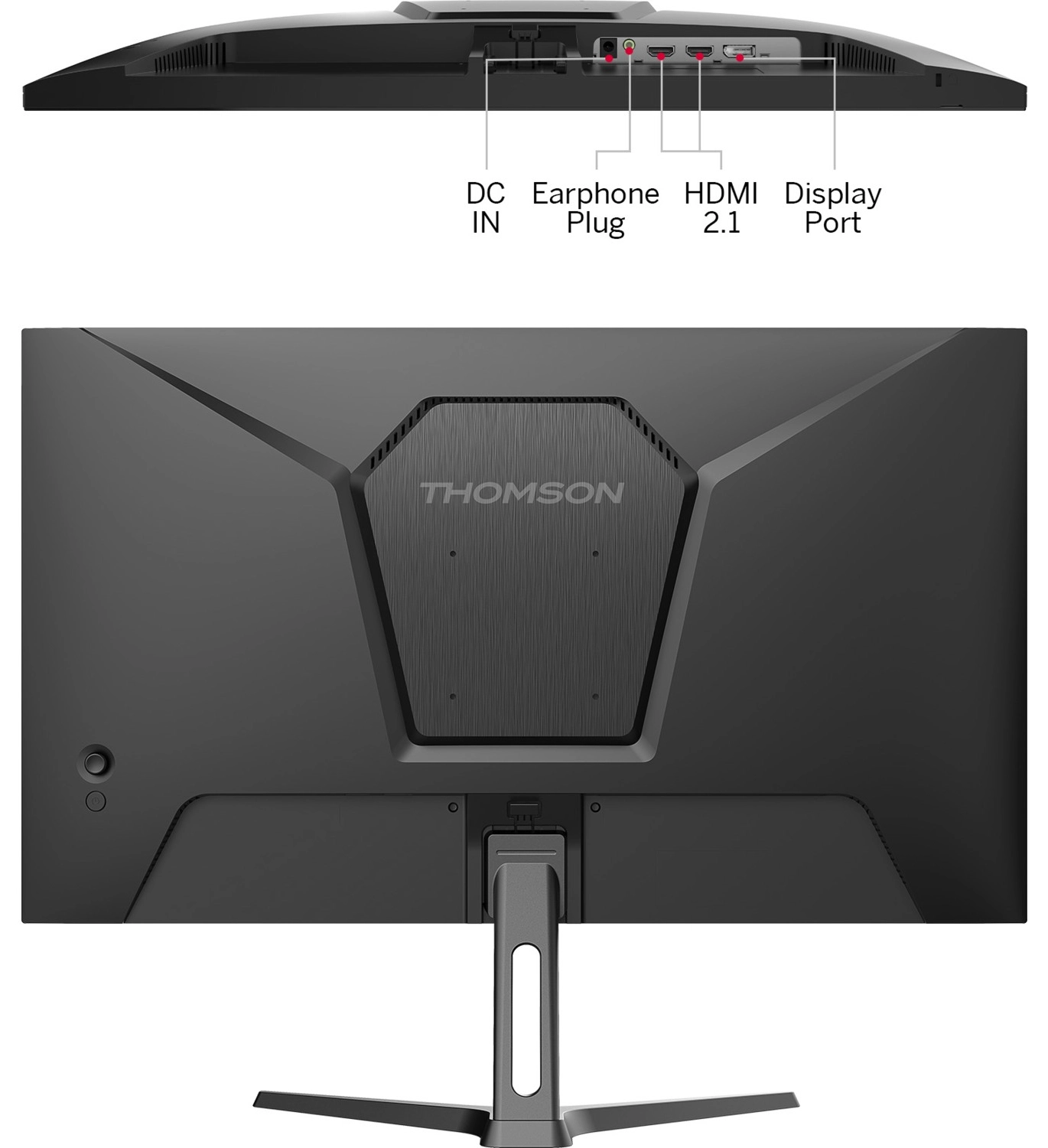 Thomson M24Fg2Y14 Gaming Monitör 24" 1 Ms Fhd 180 Hz Adaptive-Sync 1920 X 1080 Monitör - Görsel 3