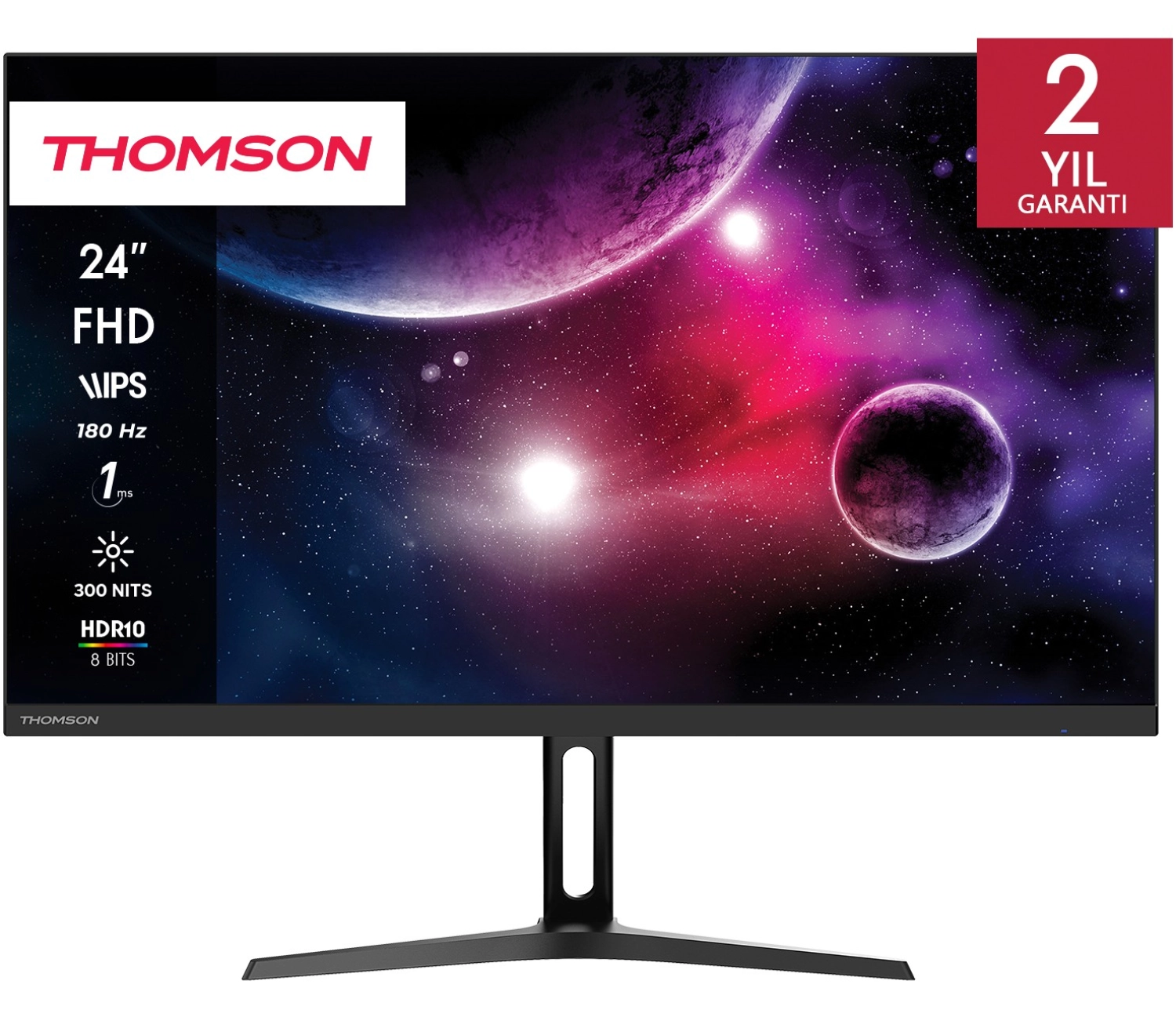 Thomson M24Fg2Y14 Gaming Monitör 24" 1 Ms Fhd 180 Hz Adaptive-Sync 1920 X 1080 Monitör ürün görseli