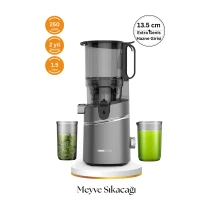 Tigrecook Slow Juicer Yavaş Sıkım Katı Meyve Sıkacağı Sorbe Ve Dondurma
