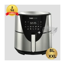 Tigrecook Xxl Inox Airfryer Fs075A 8 Lt Yağsız Fritöz