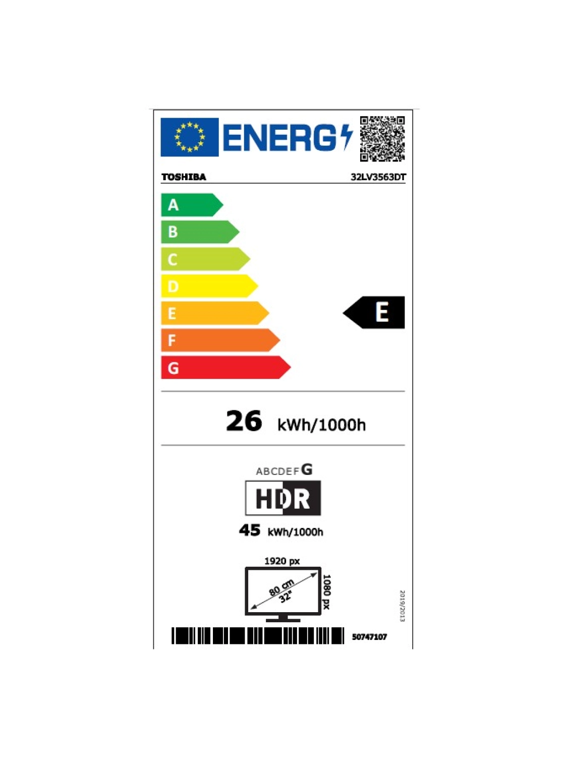 Toshiba 32Lv3563Dt Full Hd 32" 82 Ekran Uydu Alıcılı Smart Led Tv - Görsel 3