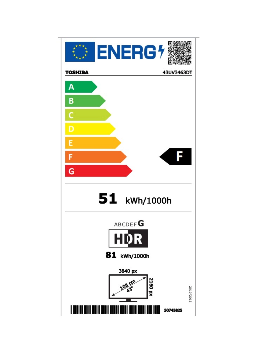 Toshiba 43Uv3463Dt 4K Ultra Hd 43'' 109 Ekran Uydu Alıcılı Smart Led Tv - Görsel 2
