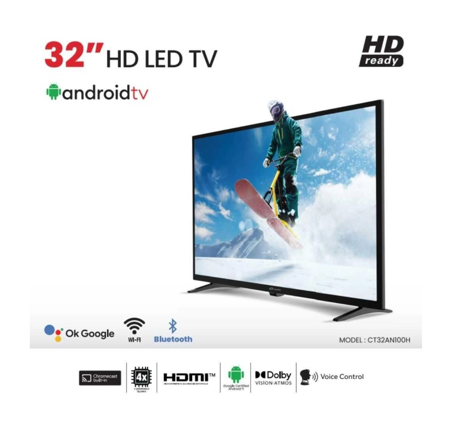 Toshiba 58Ua3D63Dt 4K Ultra Hd 58" 147 Ekran Uydu Alıcılı Android Smart Led Tv - Görsel 8