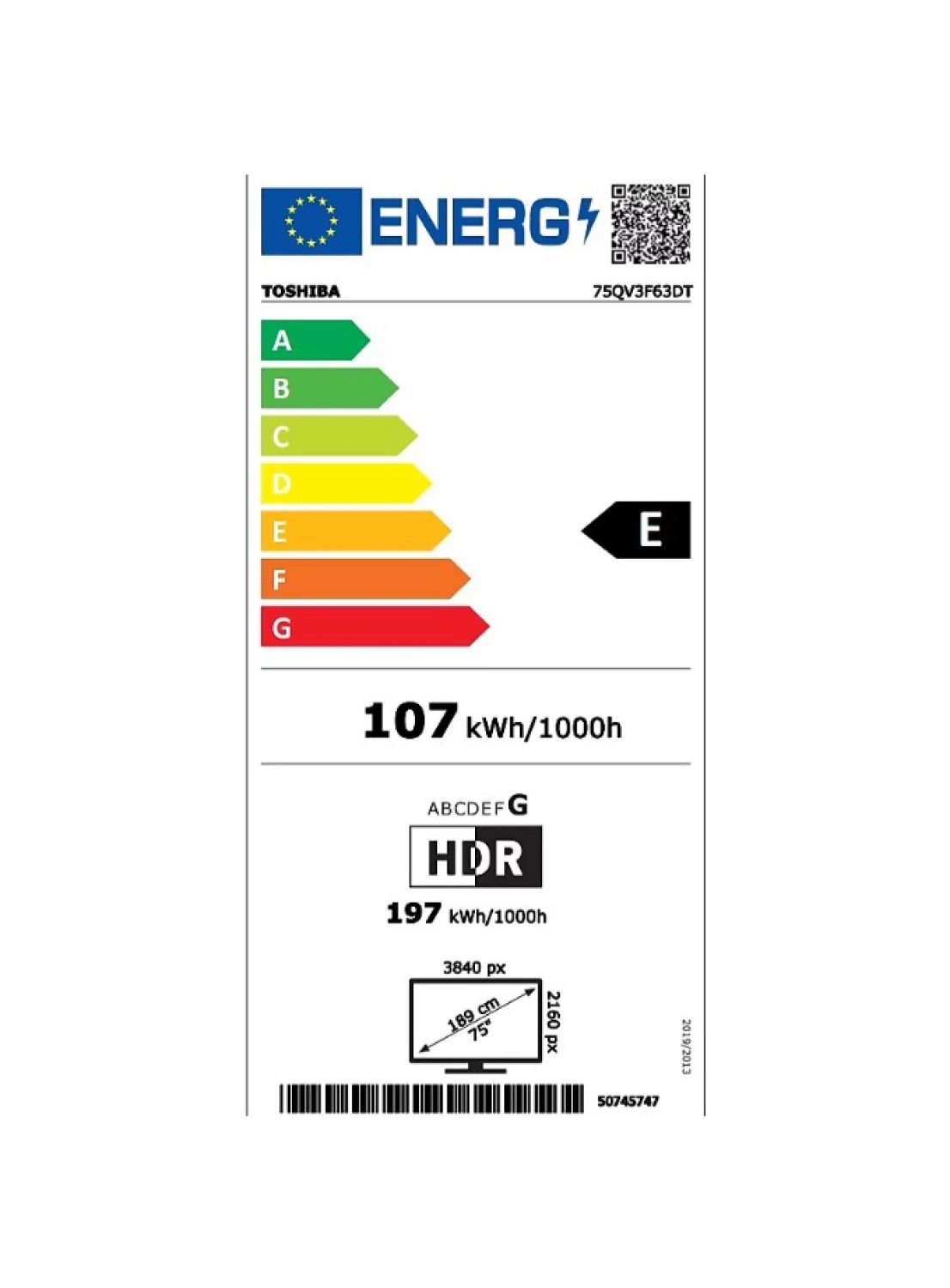 Toshiba 75Qv3F63Dt 75'' 189 Ekran Uydu Alıcılı 4K Ultra Hd Vidaa Smart Qled Tv - Görsel 3