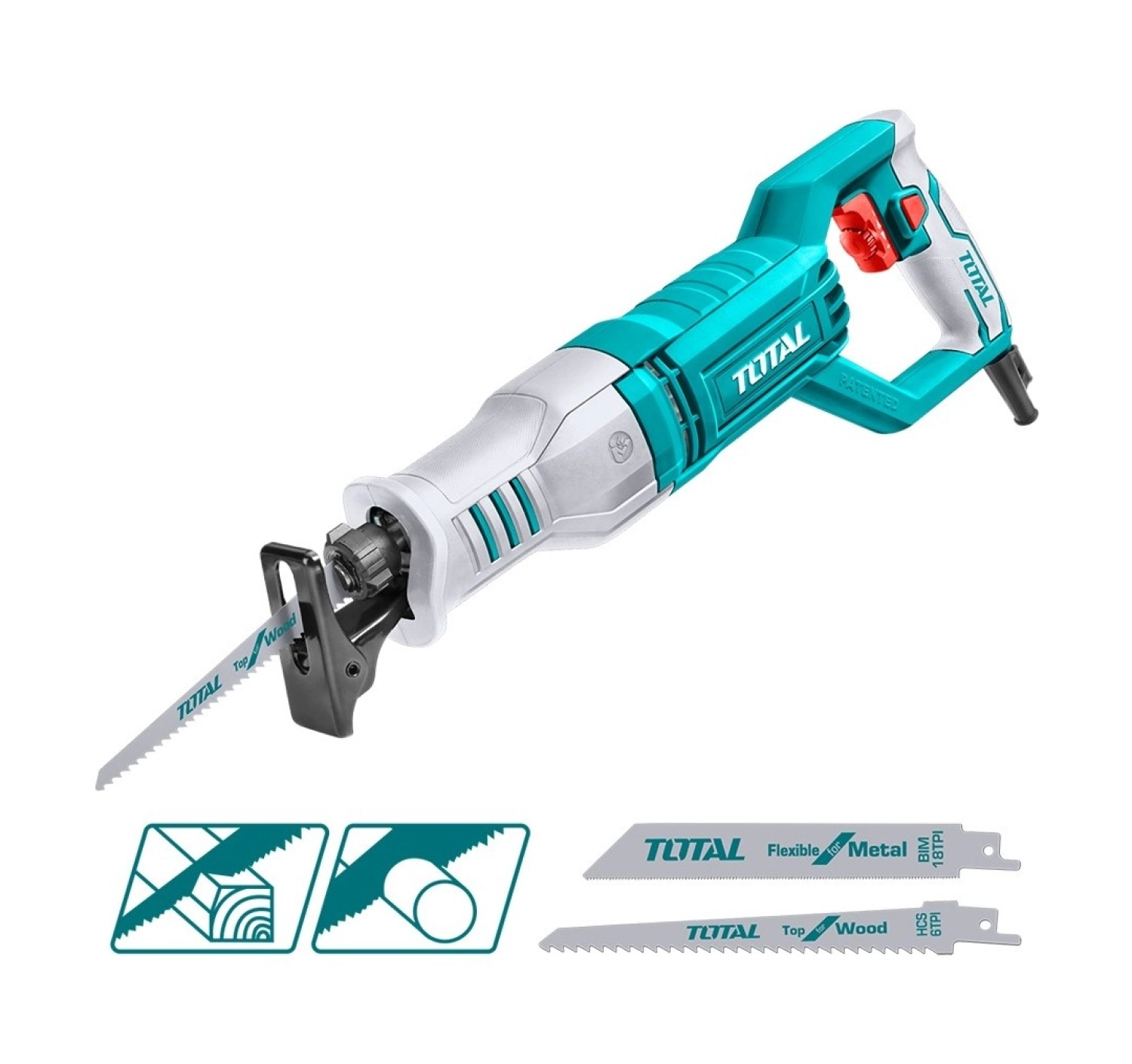 Total Tilki Kuyruğu Testere 220-240V~50/60 Hz Sds Bıçak Değiştirme Aparatı Ts100806 ürün görseli