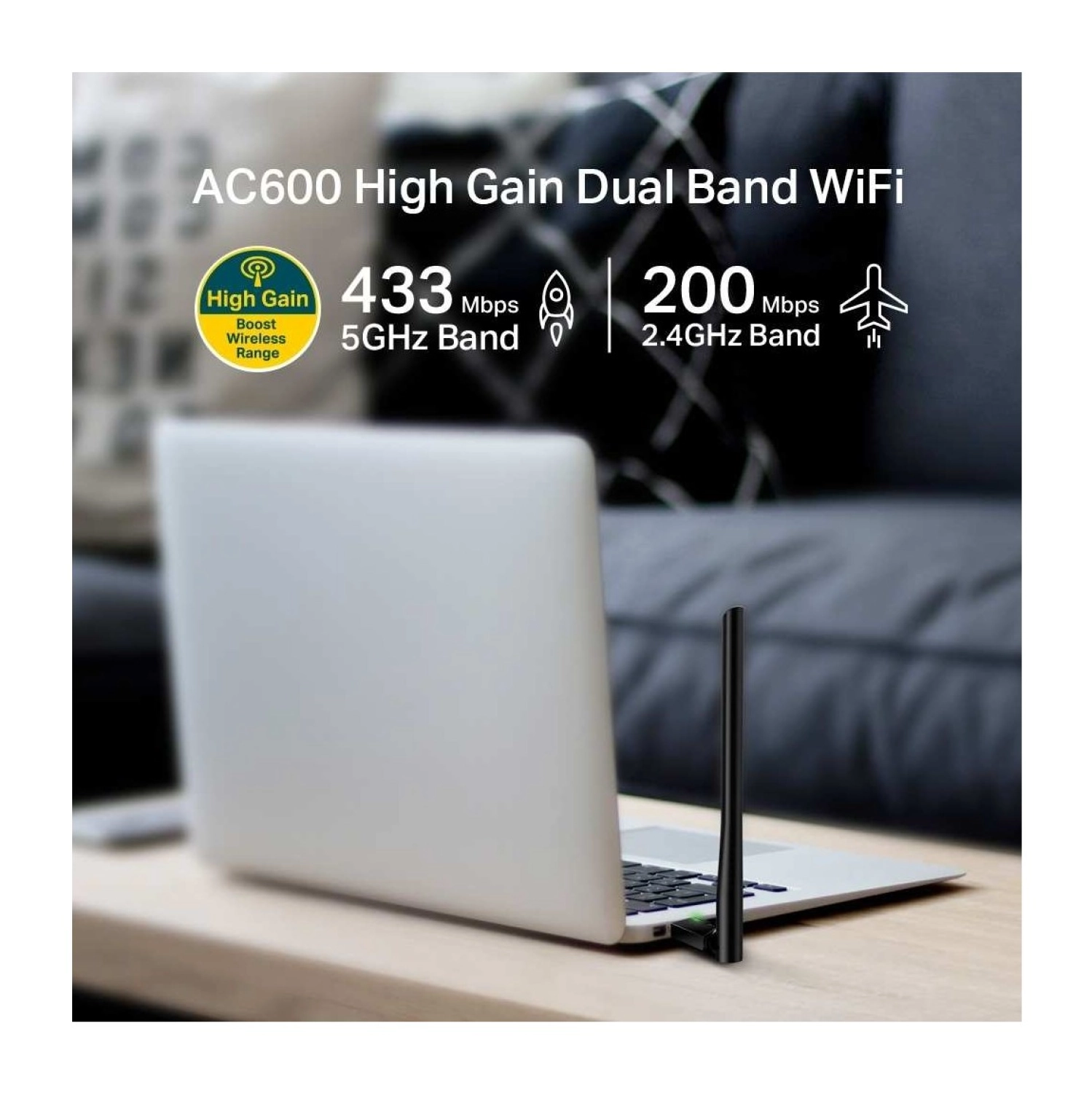 Tp-Link Archer T2U Plus - Görsel 2