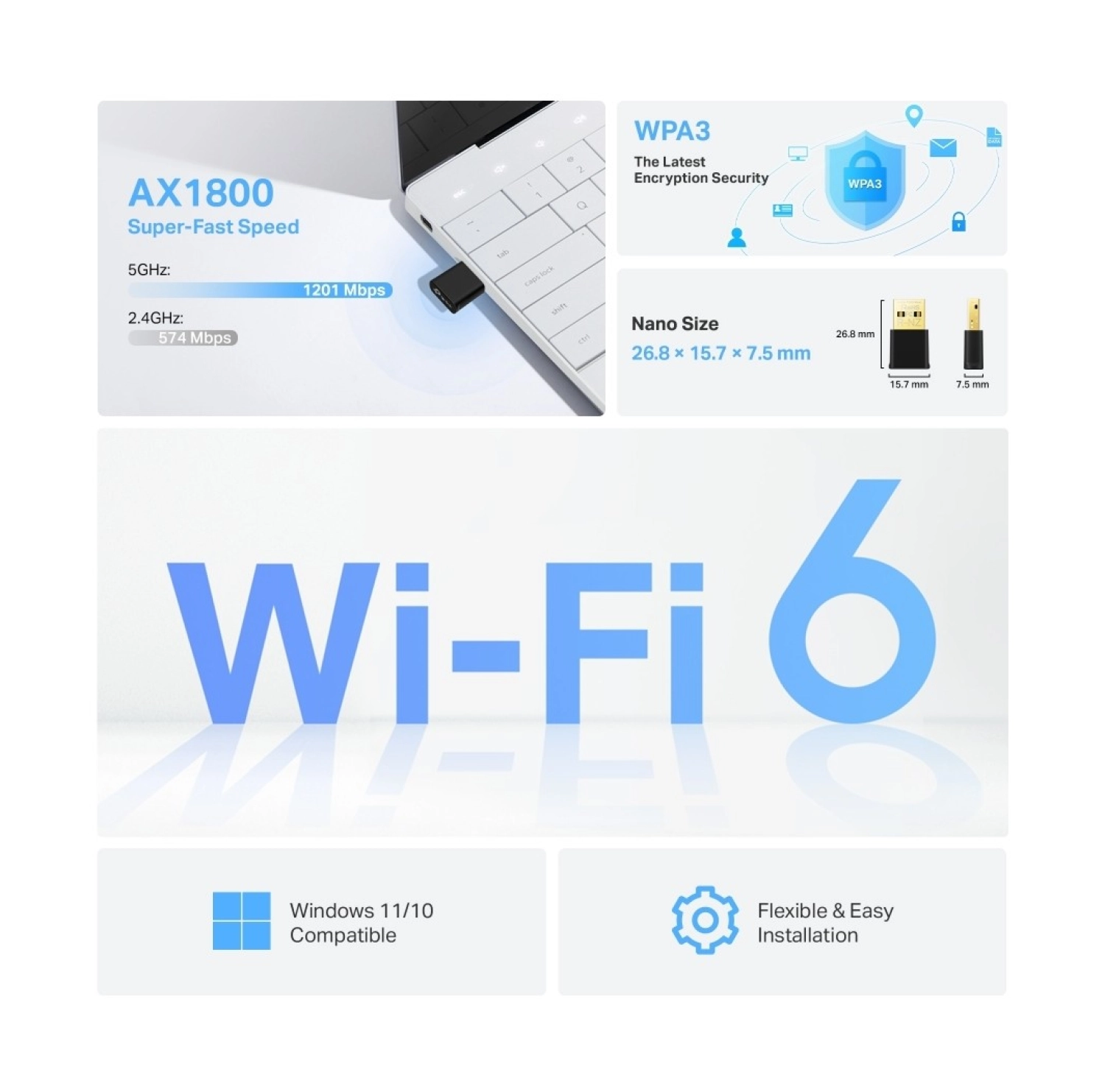 Tp-Link Archer Tx20U Nano - Görsel 3