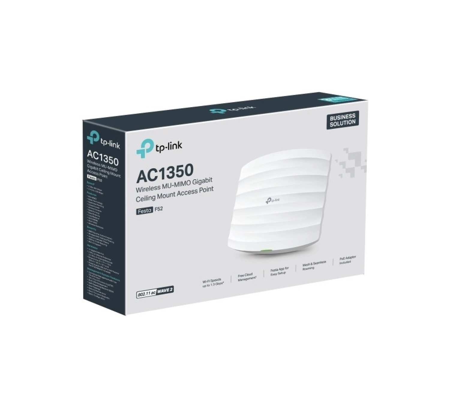 Tp-Link Festa F52 Ac1350Mbps 1 Gigabit Port Dual-Band Wi-Fi 5 Tavan Tipi Access Point - Görsel 6