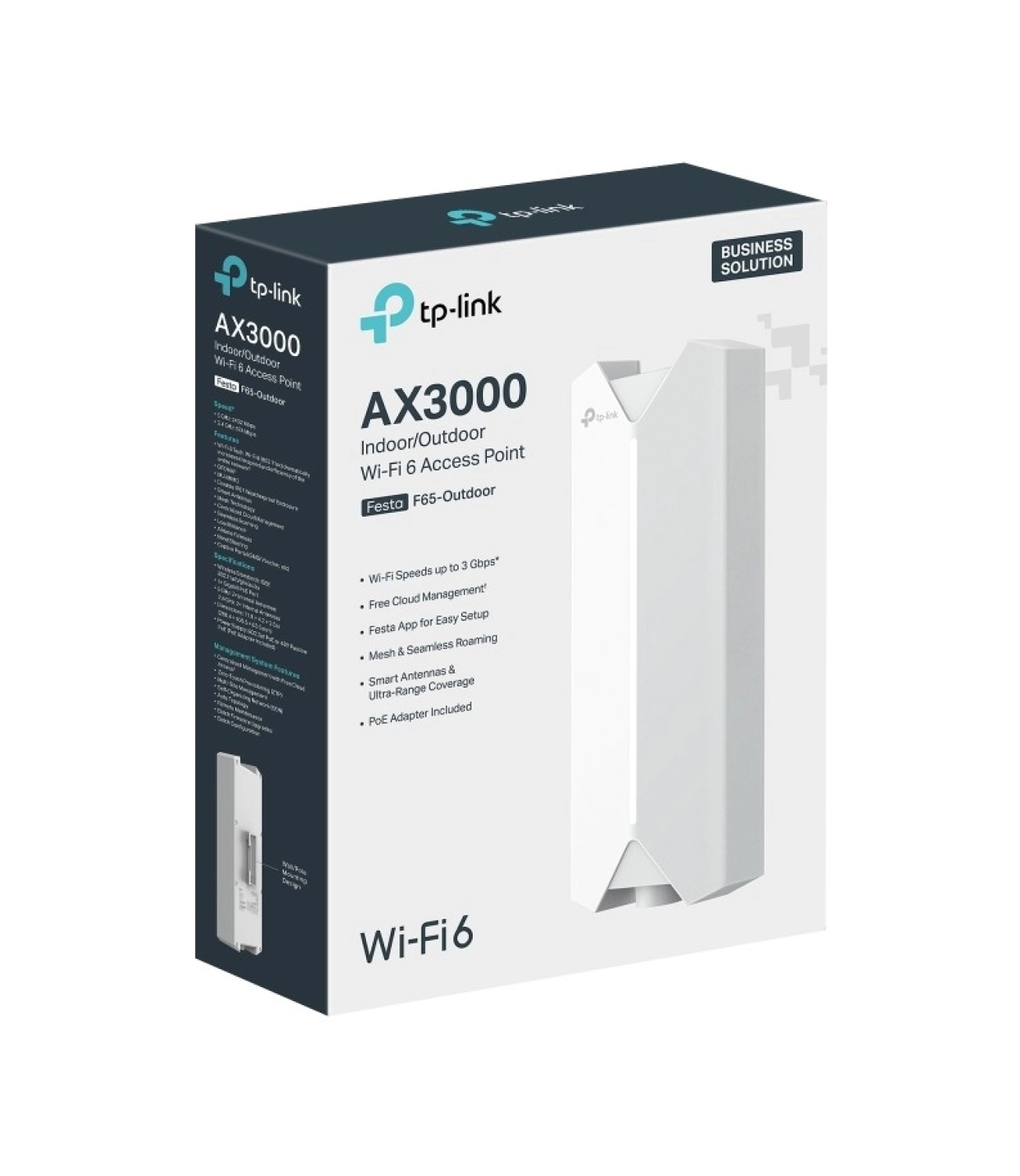 Tp-Link Festa F61-Outdoor Ax1800Mbps 1 Gigabit Port Dual-Band Wi-Fi 6 Dış Mekan Access Point - Görsel 6