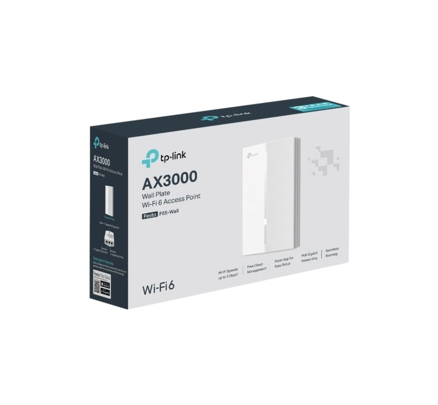 Tp-Link Festa F65-Wall Ax3000Mbps 4 Gigabit Port Dual-Band Wi-Fi 6 Duvar Tipi Access Point - Görsel 7
