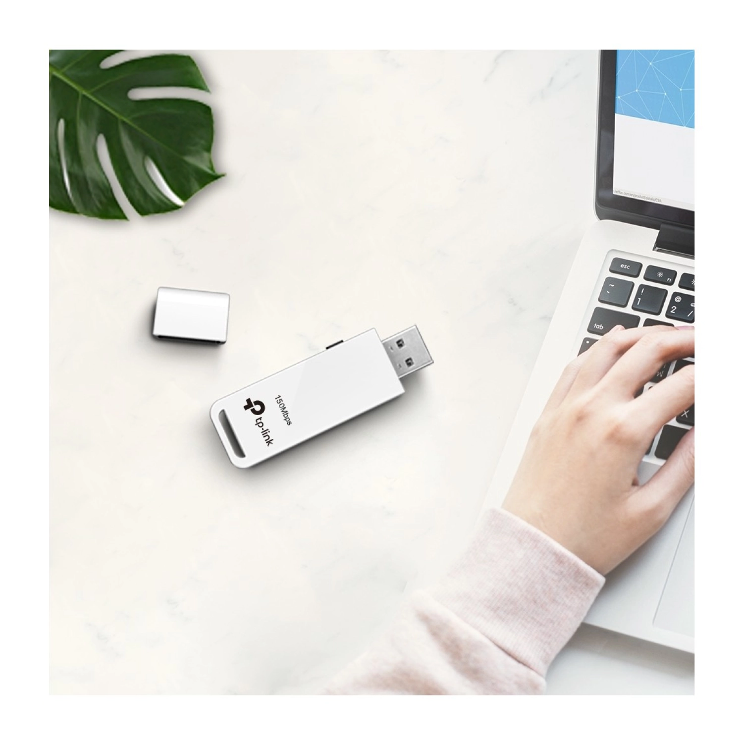 Tp-Link Tl-Wn727N | Kablosuz N Usb Adaptör | 150 Mbps | Qss Düğmesi | Windows & Linux Uyumlu - Görsel 4
