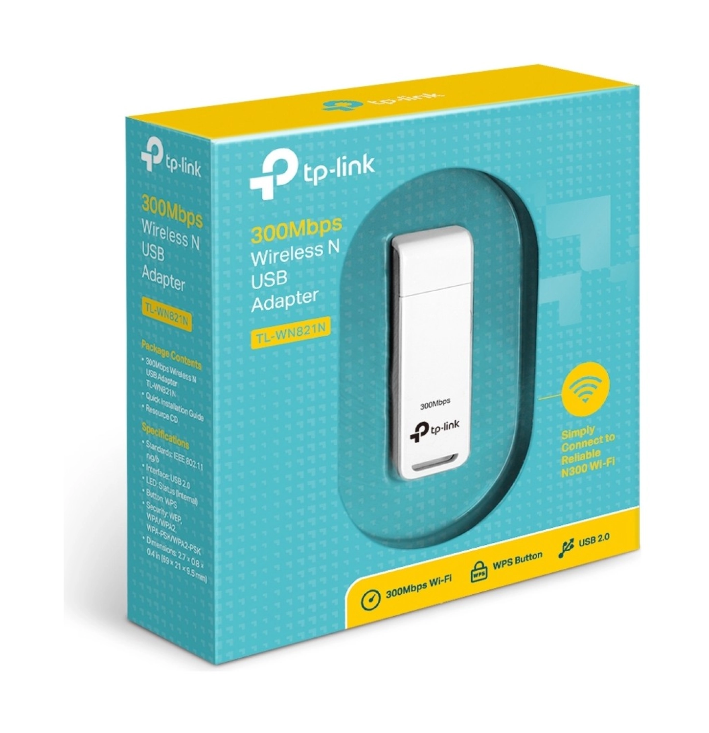 Tp-Link Tl-Wn821N Kablosuz N Usb Adaptör 300Mbps - Görsel 3