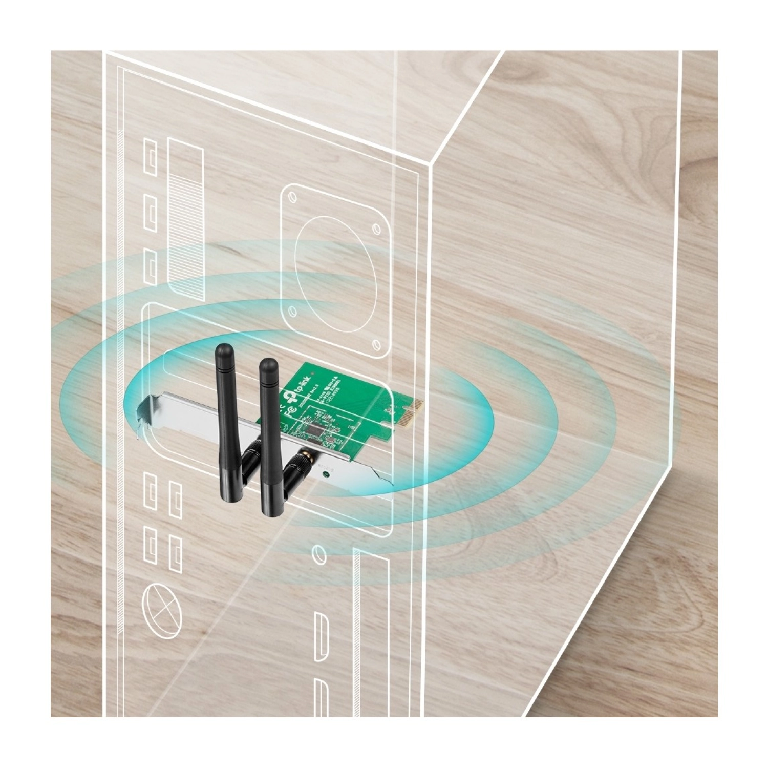 Tp-Link Tl-Wn881Nd - Görsel 3