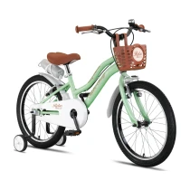 Trendbisiklet Retro Classic 20 Jant 6-9 Yaş Mint Yeşili-Kahve Renkli, Çocuk Bisikleti