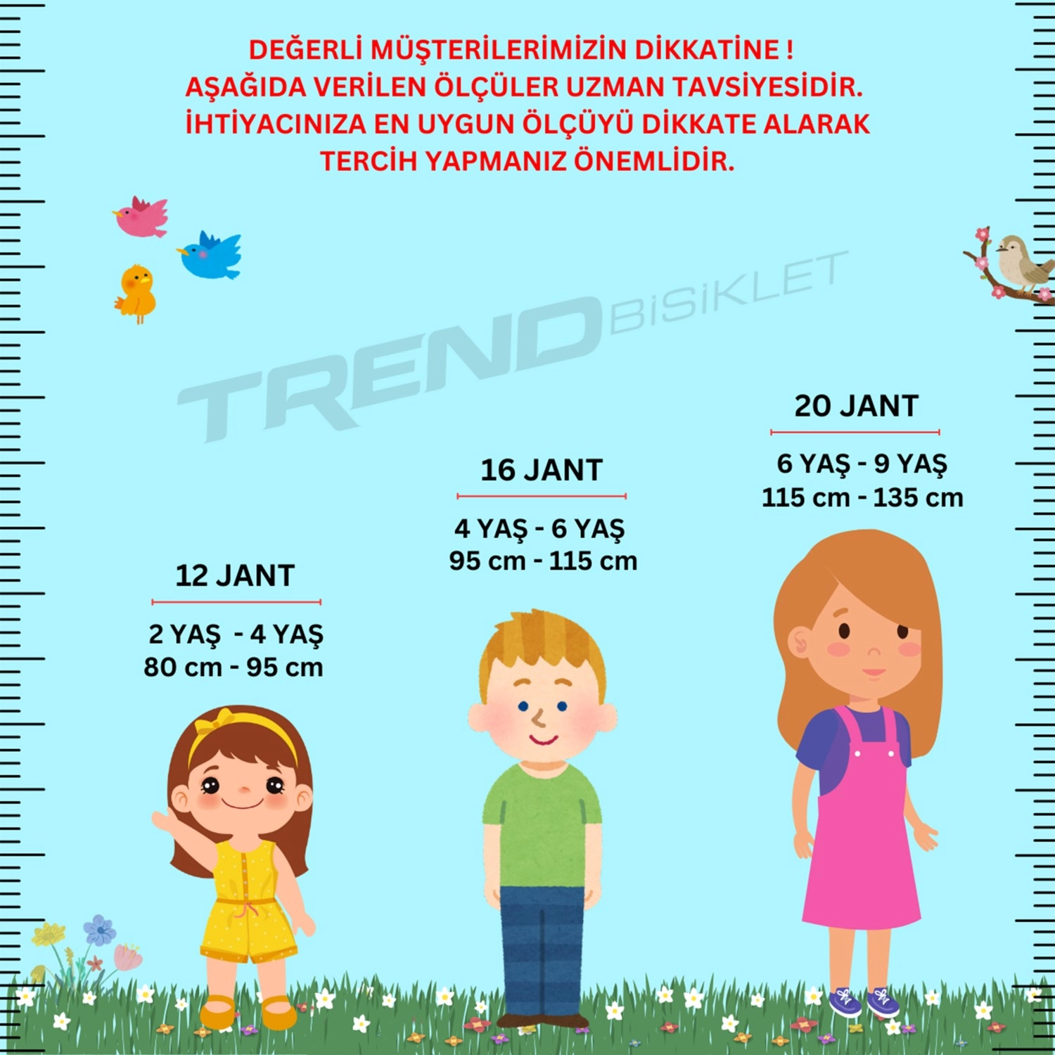 Trendbisiklet Retro Classic 20 Jant 6-9 Yaş Mint Yeşili-Kahve Renkli, Çocuk Bisikleti - Görsel 3
