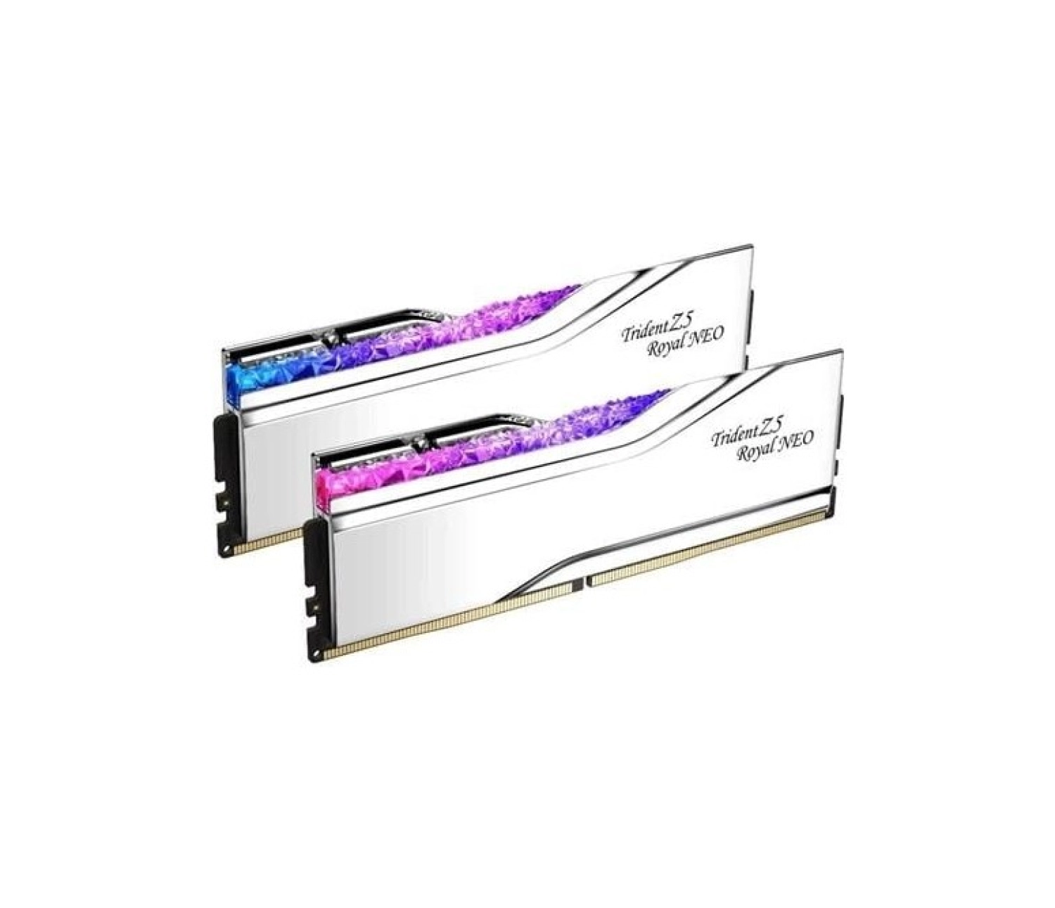 Trident 48Gb (2X 24Gb) Ddr5 8000Mhz Cl40 Rgb Dual Kıt Pc Ram Trıdent Z5 Royal Sılver F5-8000J4048G24Gx2-Tr5Ns - Görsel 3
