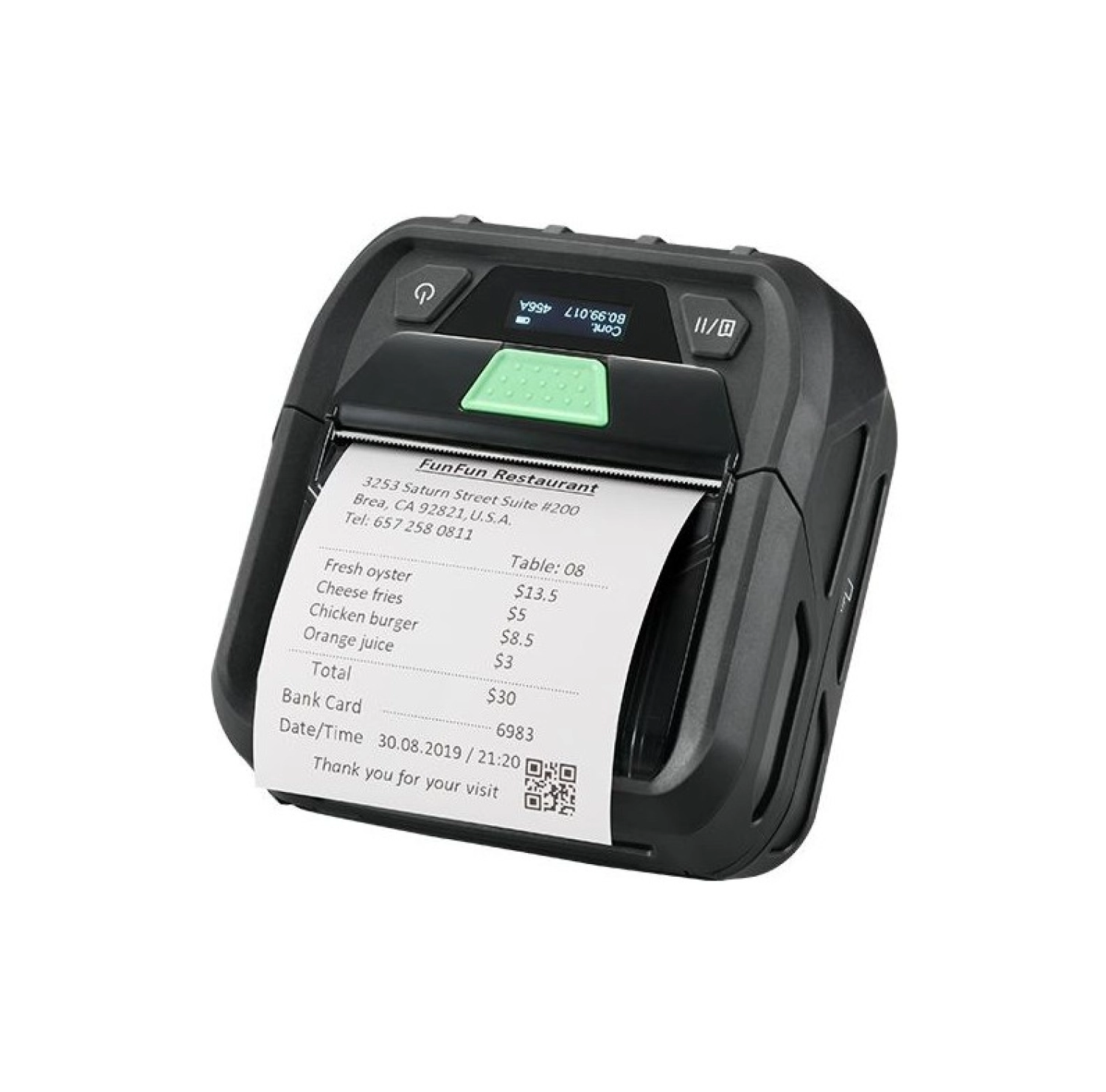 Tsc Re310 Mobil Etiket Ve Fiş Yazıcı Bluetooth + Usb - Görsel 2