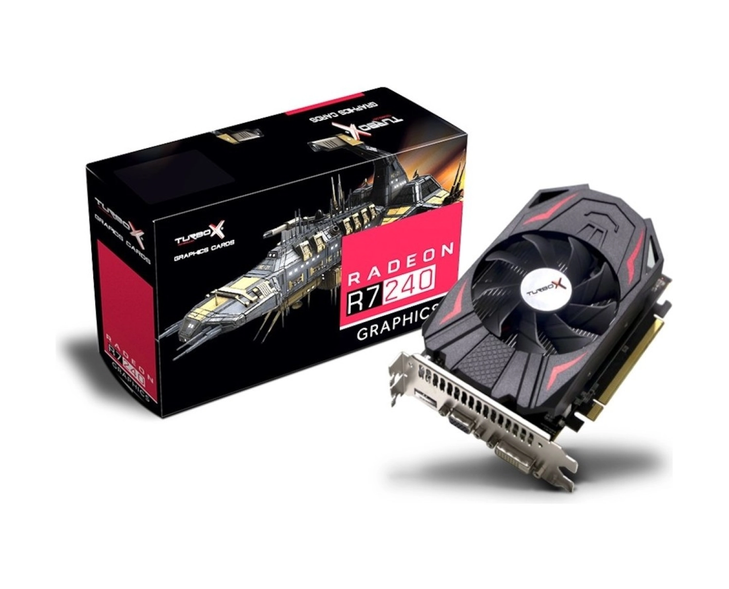 Turbox Amd Radeon R7 240 4 Gb 128 Bit Gddr5 Hdmi Dvi Dx12 Ekran Kartı ürün görseli