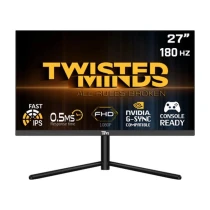 Twisted Minds 27” Tm27Fhd180Ips Fhd 180Hz 0.5Ms Hdmi Dp Fast Ips Freesync/Adaptıve-Sync Çerçevesiz Gaming Monitör