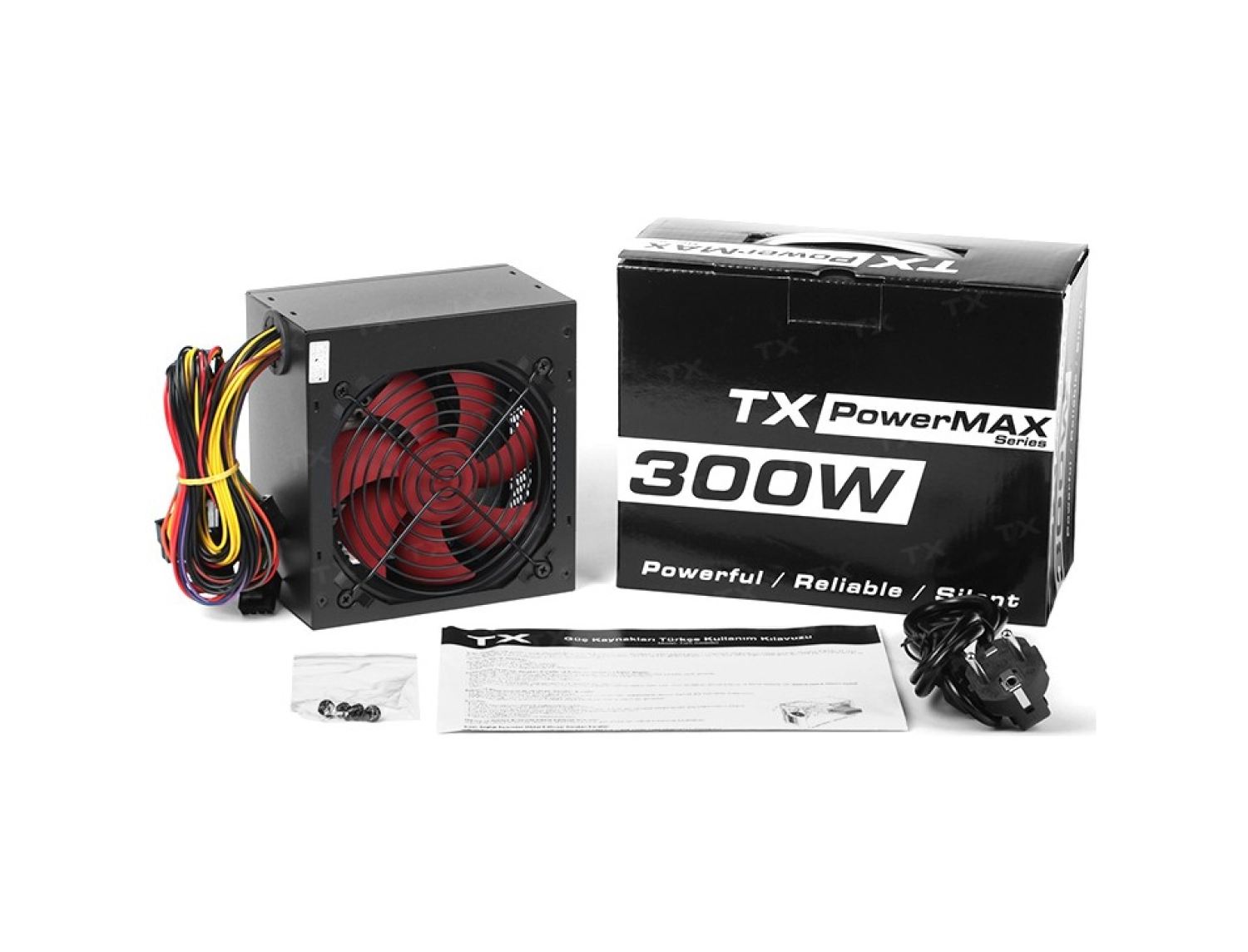 Tx Powermax 300W 3Xsata 2Xide 4Pin Cpu Bilgisayar Güç Kaynağı (Txpsu300S1) - Görsel 6