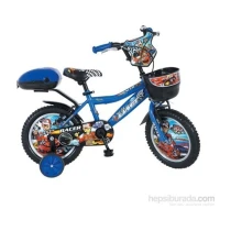 Ümit Bisiklet Ümit 14" Racer 1448 Çelik Kadro V Fren 1 Vites Mavi Unisex Çocuk Bisikleti