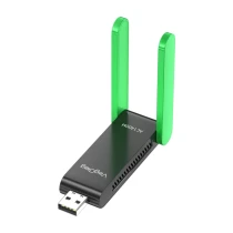 Veggieg 1400 Mbps 2.4Ghz/5Ghz Dual Band Gigabit Alıcı Verici Usb Wifi Adaptör