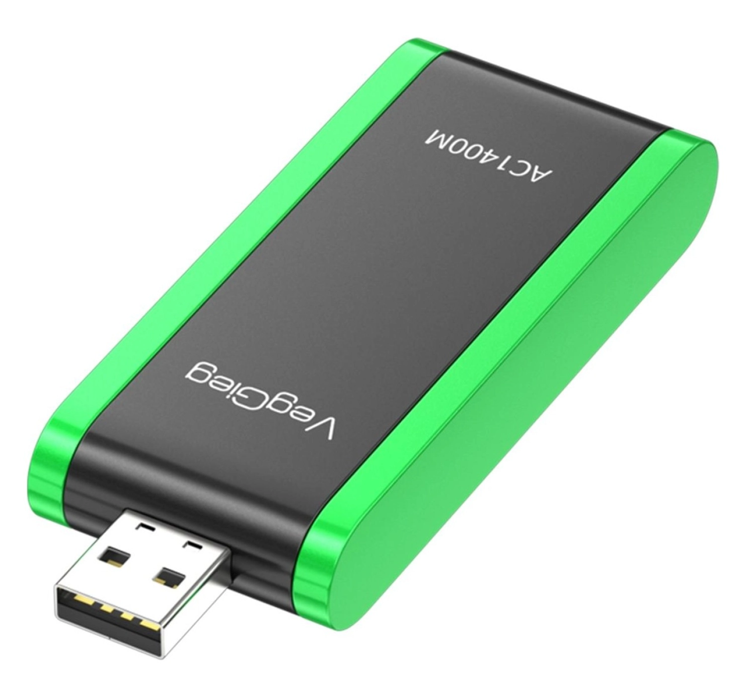 Veggieg 1400 Mbps 2.4Ghz/5Ghz Dual Band Gigabit Alıcı Verici Usb Wifi Adaptör - Görsel 2