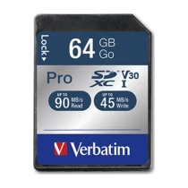 Verbatim 64Gb Sdxc Pro U3 Hafıza Kartı
