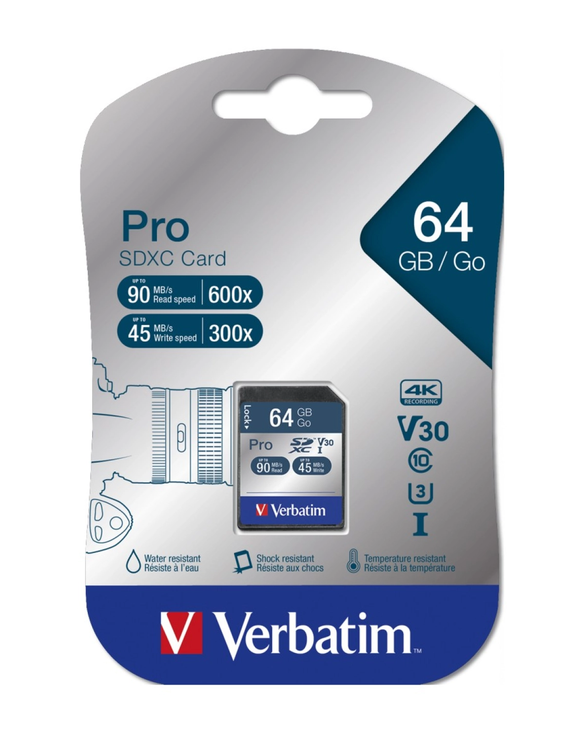 Verbatim 64Gb Sdxc Pro U3 Hafıza Kartı - Görsel 2