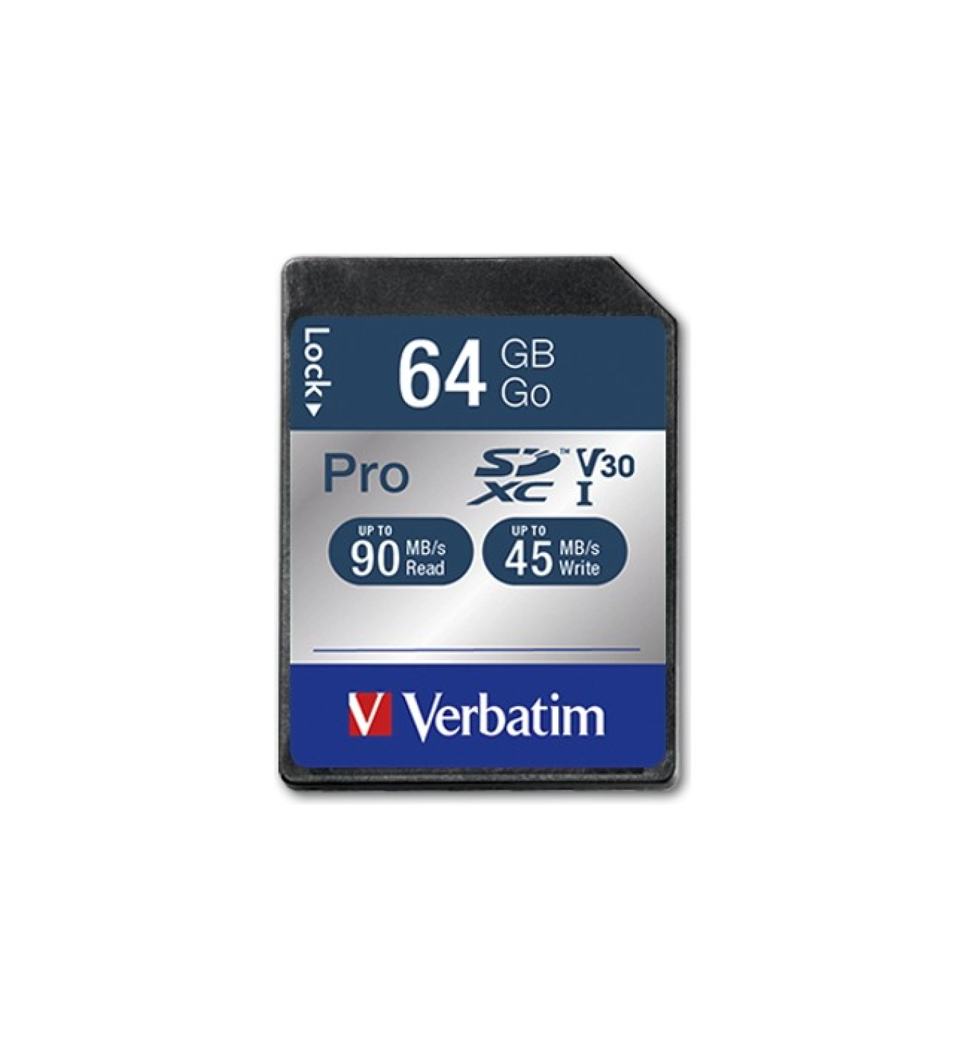 Verbatim 64Gb Sdxc Pro U3 Hafıza Kartı ürün görseli
